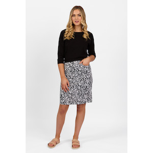 Printed lightweight skirt Accent