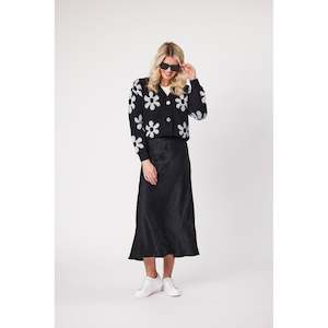 Womenswear: Floral cardi black