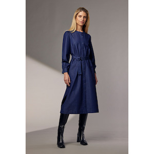 Bonanza dress indigo denim