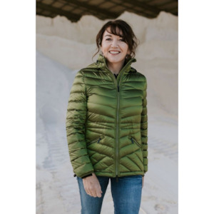 Womenswear: Cushla Jacket Avacado size Med