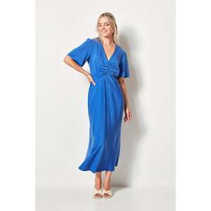 Womenswear: primrose dress blue (Last one size Lge)