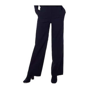 Womenswear: black wide leg pant