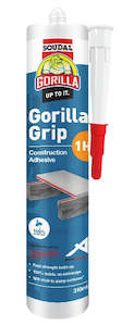 Gorilla Grip 1 Hour Cure Construction Adhesive 310ml