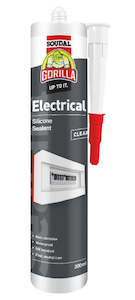 Gorilla Electrical Silicone Sealant 300ml Clear