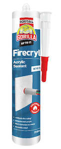 Gorilla Firecryl Acrylic Sealant 310ml White