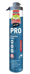 Gorilla Pro Expanding Foam 750ml Click & Fix