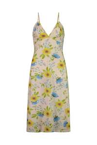 Linen - household: Awakening Slip Vintage Floral