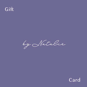 Linen - household: by Natalie Gift Card