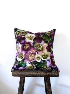 Winter Rose 100% Linen Cushion