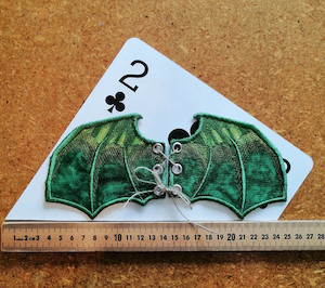 Dragon Wings - Green Unpinned Creative