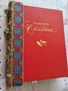 The Book of Christmas Altered Book Junk Journal Unpinned Creative