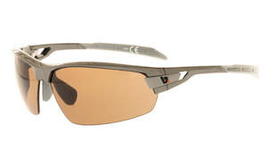 PHO Graphite Frame with Amber POLARISED bifocal lenses