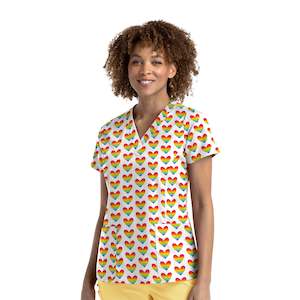 PRINT TOP - PLNR (PEACE LOVE AND RAINBOWS)