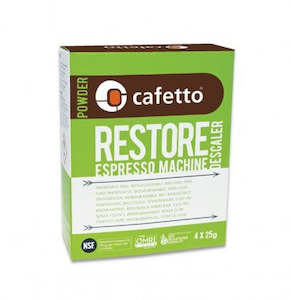 Coffee: Cafetto Organic Restore Descaler 4pk