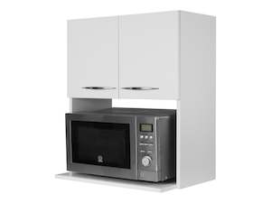 Kitchenware wholesaling: Microwave Wall Cabinet - No Back COLOUR