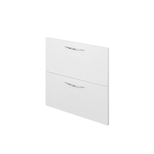 2 Drawer Base Cabinet WHITE FRONTAGE ONLY