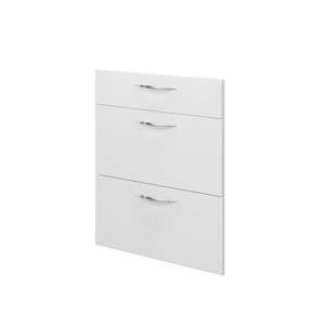 3 Drawer Base Cabinet WHITE FRONTAGE ONLY