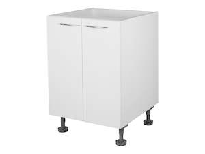 2 Door Base Cabinet with sink back