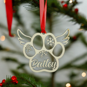 Angel Wings Pet Christmas Decoration