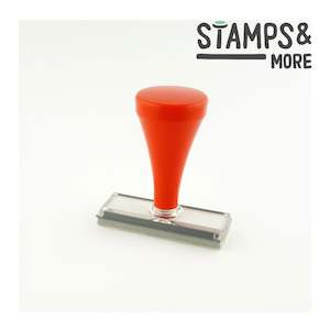 Handheld Stamp (89x10mm) Traditional Vue Rubber Stamp