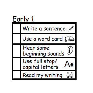 Teacher Stamps: Early Writing 1