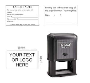 Custom Text Stamps: Trodat 4927 Legal Stamps