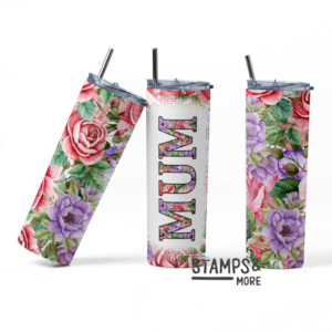 Rose Mum Tumbler  -  20oz