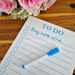 Acrylic Dry Erase To-Do List