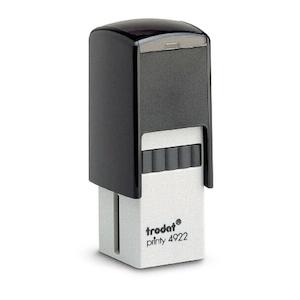 Trodat 4922 Self inking stamper (20mm square)