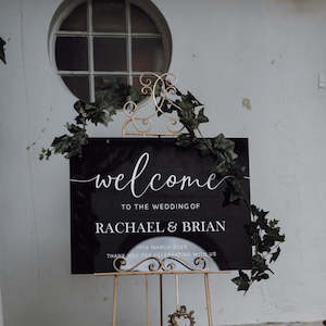 Wedding Welcome Sign