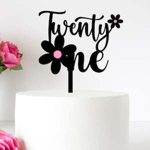 21st Birthday Cake Topper (4)