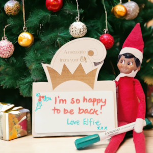 Elf On A Shelf Props: Elf on a Shelf - Whiteboard pad