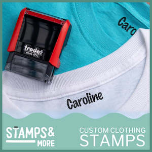 Back To School: Clothing Name Stamp - Trodat 4911 (38x14mm)