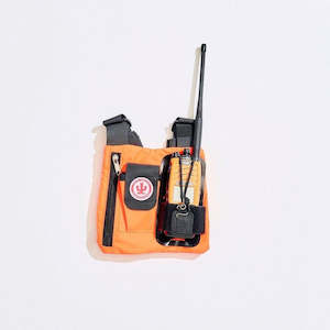 Clothing wholesaling: Radio Harness Hi Vis 4-Way with Pouch