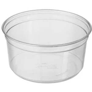 High Clarity Deli Containers 237ml 8oz