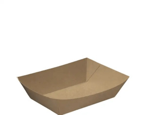 Rediserve Kraft Paper Food Trays #2