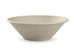 940ml / 32oz Natural Biocane Bowl