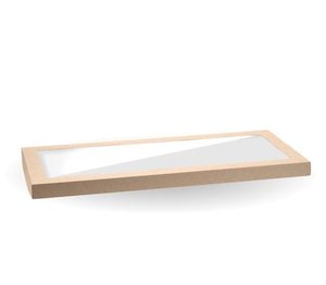 Extra Large Bioboard Catering Tray Pla Window Lids