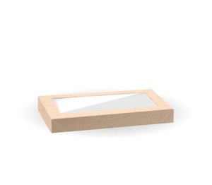 Extra Small Bioboard Catering Tray Pla Window Lids