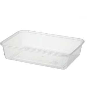 CMicroReady® Rectangular Takeaway Containers Sleeve of 50