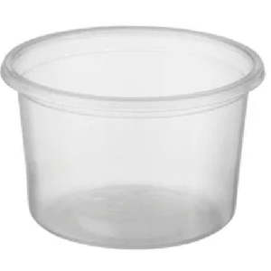 Microready Containers: Reveal Clear Round Containers