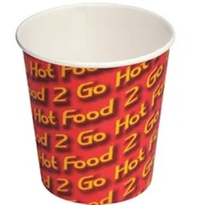 Chip Boxes Cups: Large Paper Chip Cups