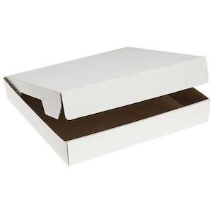 Pizza Box - 9" Plain White