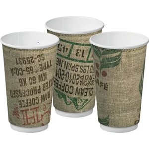 Jute Paper Coffee Cup