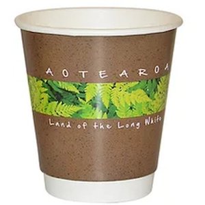 NZ Flora Paper Coffee Cup