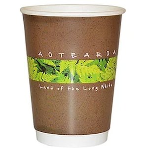 NZ Flora Paper Coffee Cup