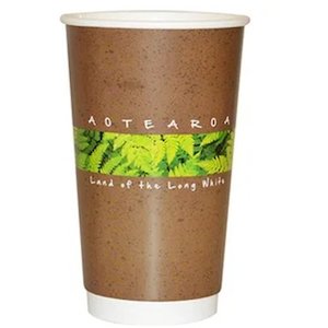 NZ Flora Paper Coffee Cup