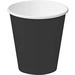 Black Paper Coffee Cup