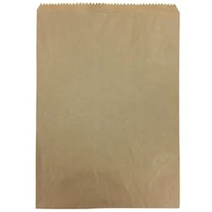 #6 Flat Brown Paper Bags