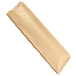 Single Bottle Brown Paper Bag - 115(W) x 395(H) x 50(G) mm